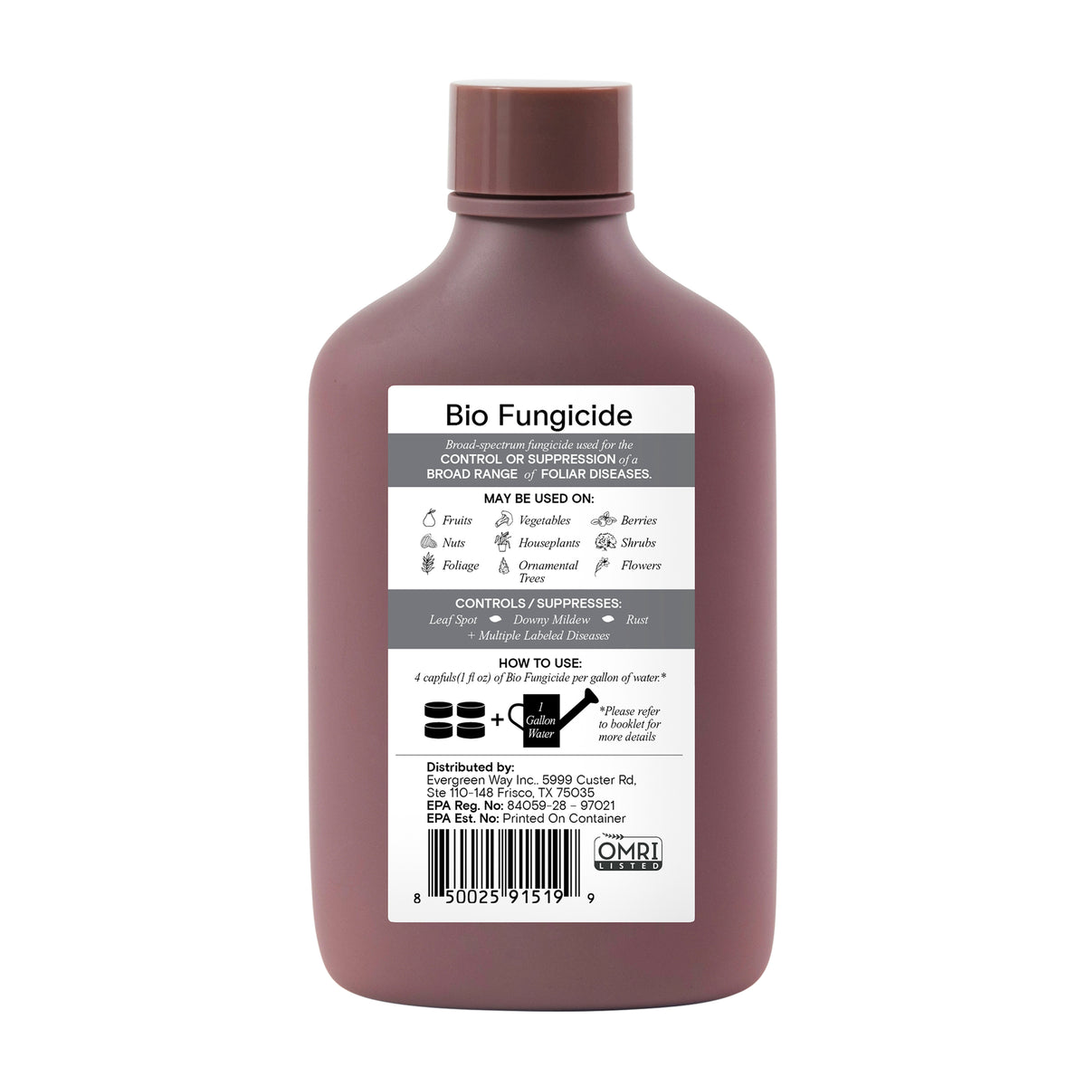Arber OMRI Organic Fungicide 8 ounce