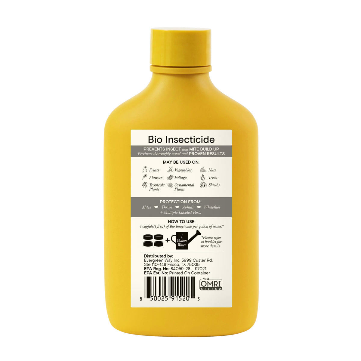 Arber OMRI Organic Insecticide 8 ounce
