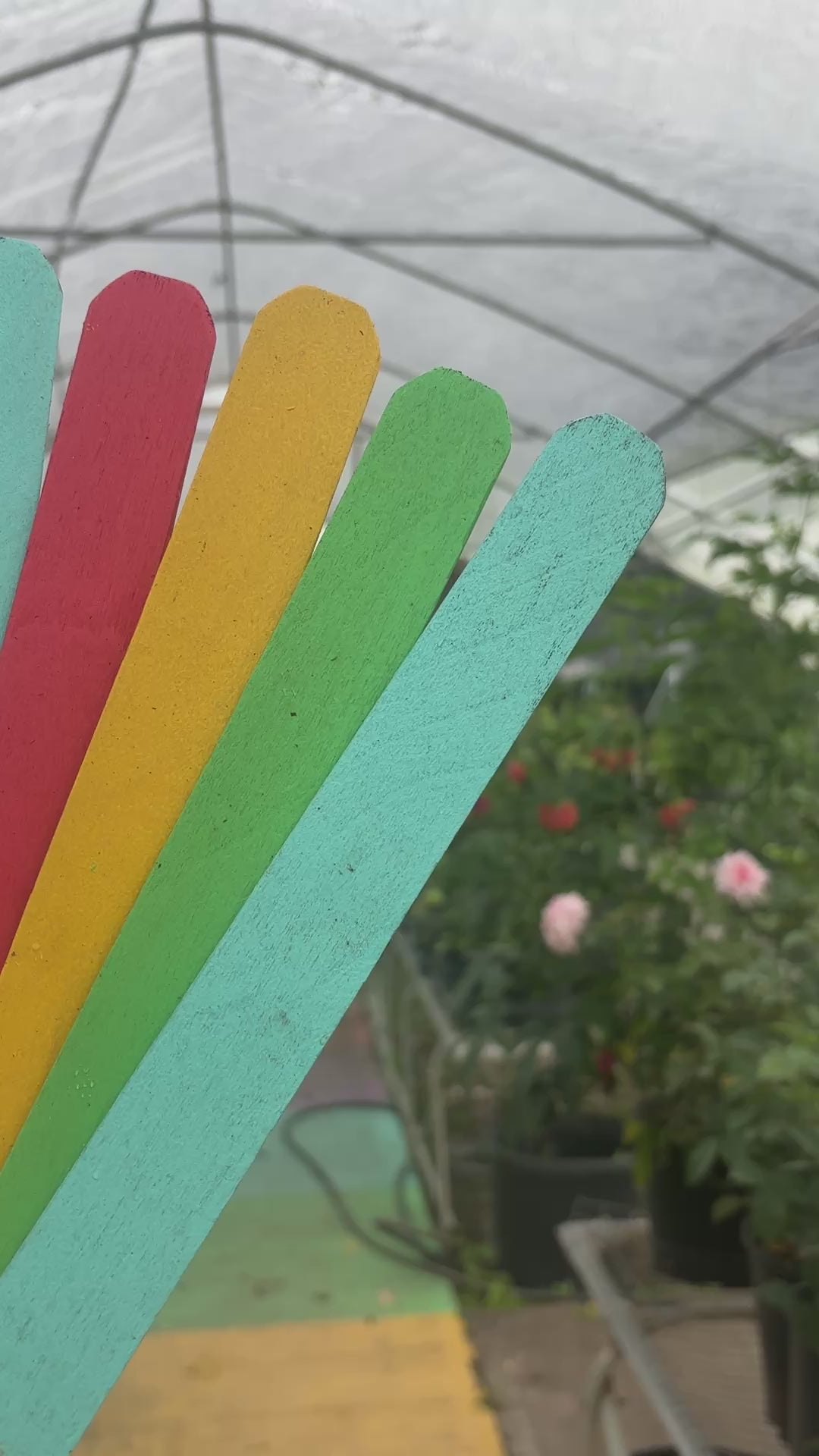 Load video: 12 Wooden Garden Labels 12"