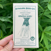 Hinona Kabu Turnip Seed Packet