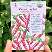 Cayenne Pepper Seed Packet