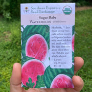 Sugar Baby Watermelon Seed Packet