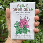 Pink Beauty Radish Seed Packet