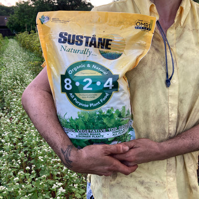 Sustane 824 Organic Fertilizer,  5 pound bag